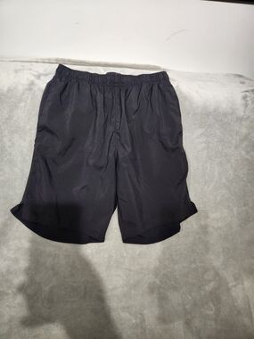 Layer 8 Men's Dark Navy Athletic Elastic-Waist Shorts